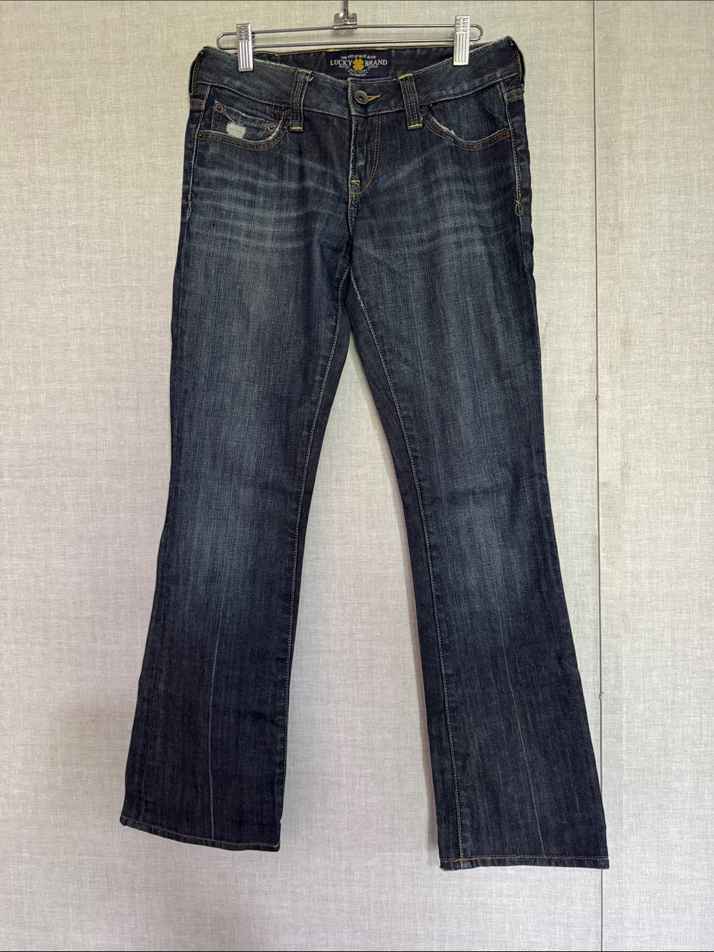Lucky Brand Womens Dark Indigo Bootcut Jeans